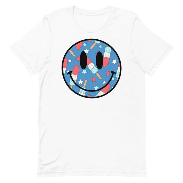 'Smiley Face Firecracker Popsicle' Premium Tee