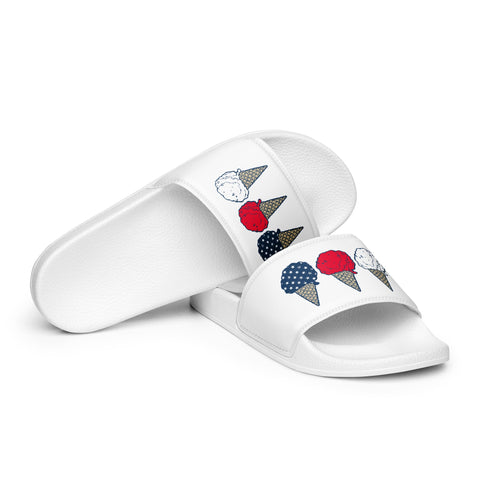 'Ice Cream Cones' Women's slides